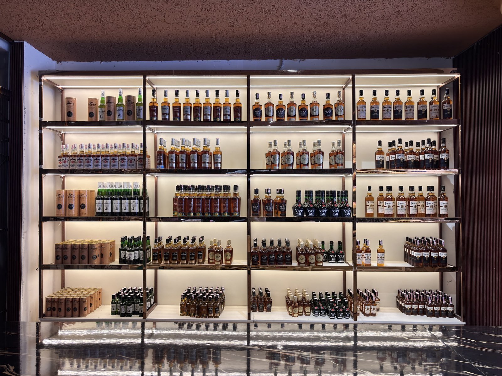 The Liquor Fort Display